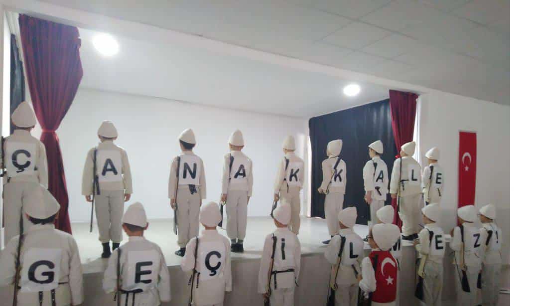 Atatürk İlkokulumuzun Hazırladığı  Çanakkale Zaferi Ve Şehitleri Günü Programı ...